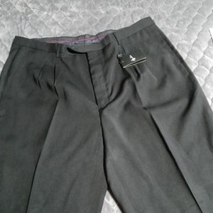 Mens black dress pants.